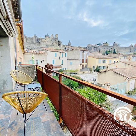 Loft Cocon Climatise - Imprenable Vue Sur Le Chateau Comtal 卡尔卡松 外观 照片