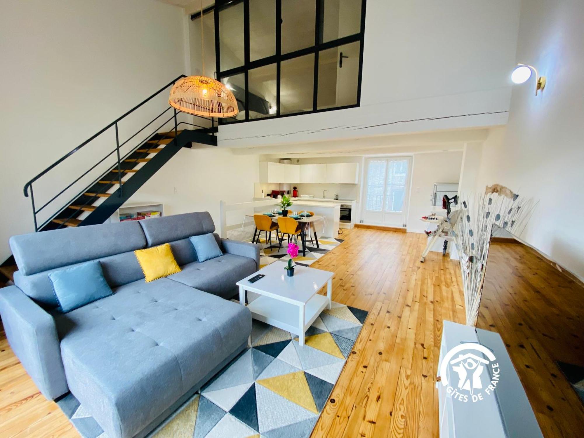 Loft Cocon Climatise - Imprenable Vue Sur Le Chateau Comtal 卡尔卡松 外观 照片